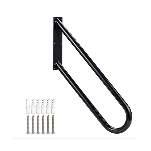 1 Pieces Handrail Support Holder Practical Stair Bathroom Wall Brackets P2Joof