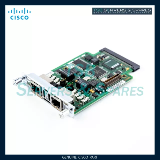 Cisco Systems VWIC2-2MFT-T1/E1 2-Port RJ-48 Interface Card 800-22629-05