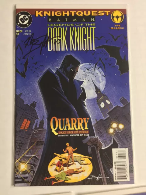 Batman: Legends of the Dark Knight #59 (1989 DC)~ SIGNED BY NORM BREYFOGLE ~