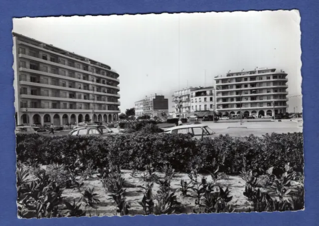 Dt * CPA / postcard => Canet-Plage -> The square and the gardens
