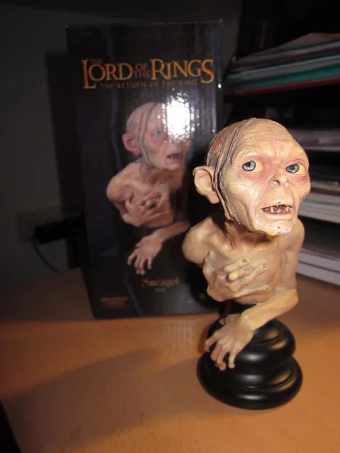 Sideshow Weta  Sammlerstück Figur Smeagol Limitierte Büste Nr. 2016 von 6000Stk