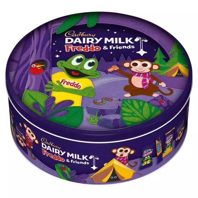 CADBURY DAIRY MILK Freddo And Friends Tin 390g. NEW! RARE! BBE 31/03