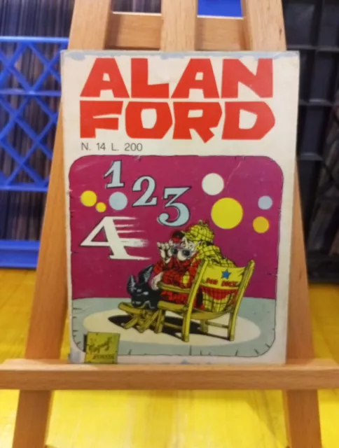 ALAN FORD ed. Corno 1970 adesivi n. 14