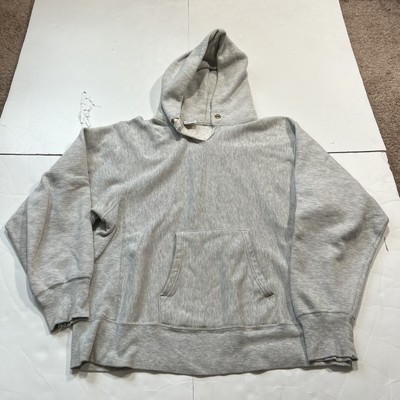 reverse weave blank hoodie