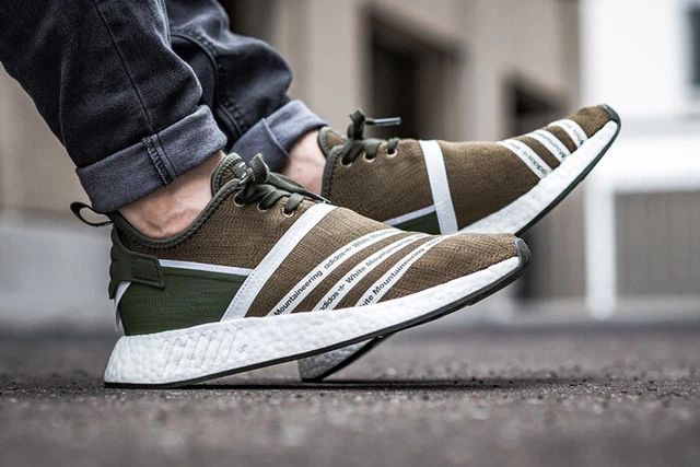 ADIDAS X BLANC Mountaineering Nmd R2 Pk Boost Chaussures Baskets
