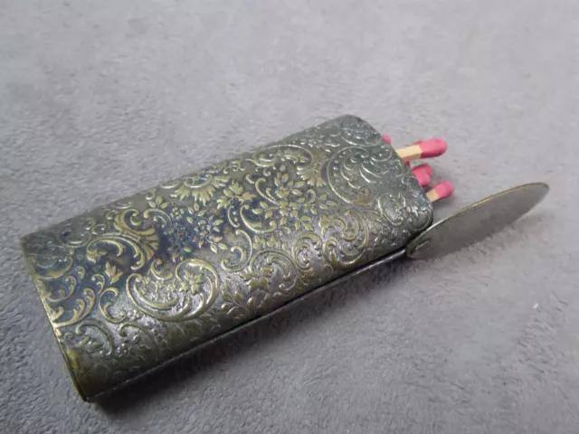 PYROGENE DE POCHE ou BOÎTE A ALLUMETTES, ancien.