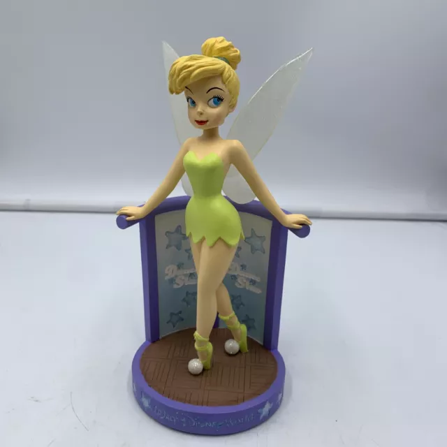 Rare Walt Disney World Tinker Bell Dance Star Bobblehead Figurine Tinkerbell EUC