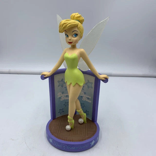 Rare Walt Disney World Tinker Bell Dance Star Bobblehead Figurine Tinkerbell EUC