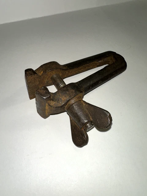 Ancien Outil En Laiton à Identifier - Probablement Armurier Ou Train/vanne