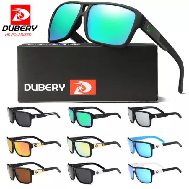 DUBERY Sunglasses Polarized UV400 Driving Sport Outdoor Fishing Mens Eyewear A++