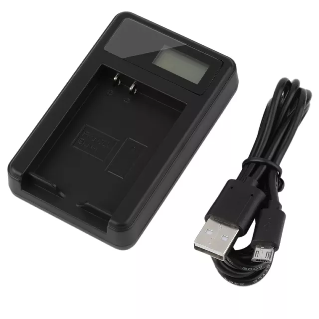 Caricabatteria per Fotocamera ENEL-19 & Cavo USB Nikon Coolpix S2800 S3600 S6800