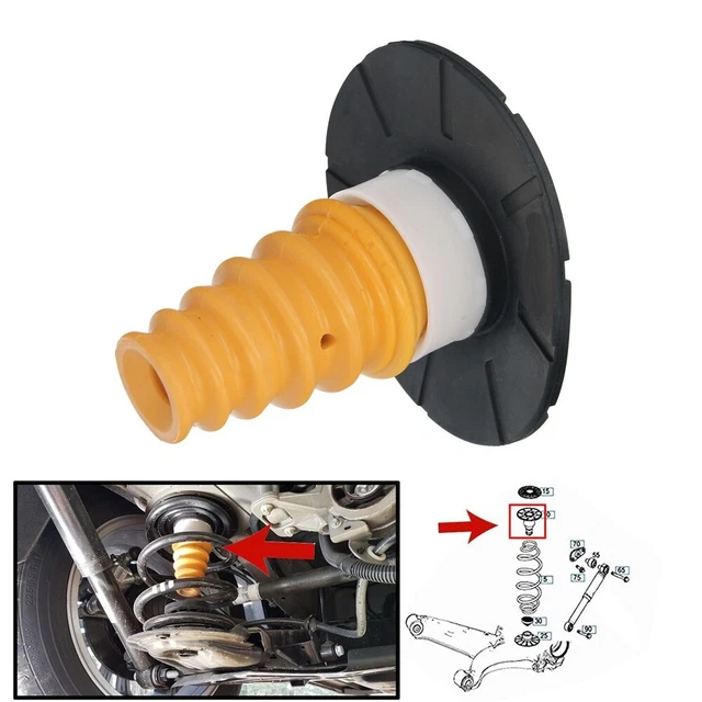 LICHENGTAI Butée De Suspension 4473240100 Compatible Mercedes-Benz Classe V Vito W447 - Ressort Arrière