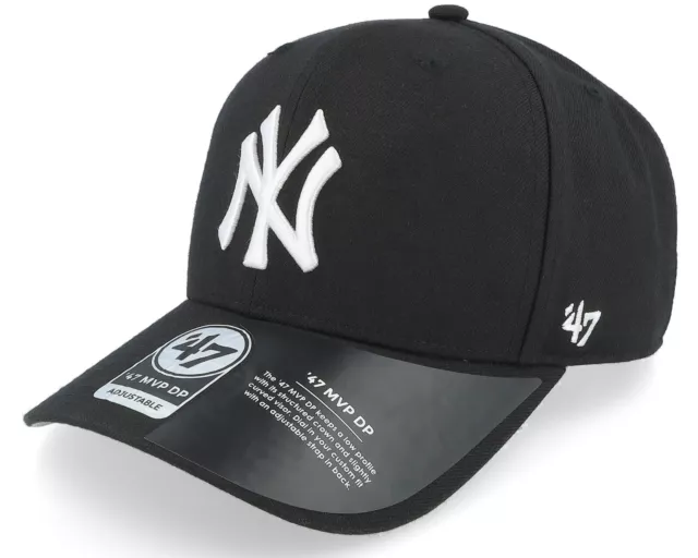 47 Brand New York Yankees NY MVP Cap Mens Adjustable Snap Back MLB Baseball Hat