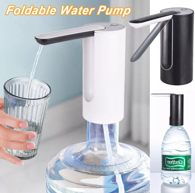 Electric Water Bottle Pump USB Rechargeable Automatic Drinking Water Dispenser.