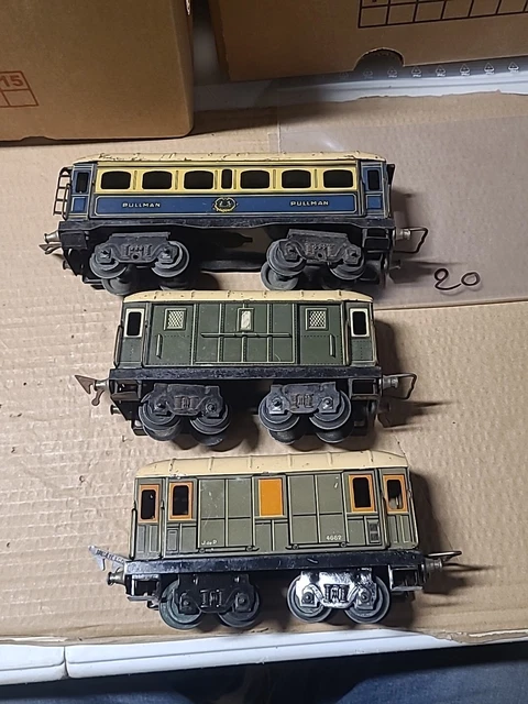 Lot 3 Wagons Marchandises échelle 0 – Modélisme Ferroviaire, Anciens Ou D'occasion