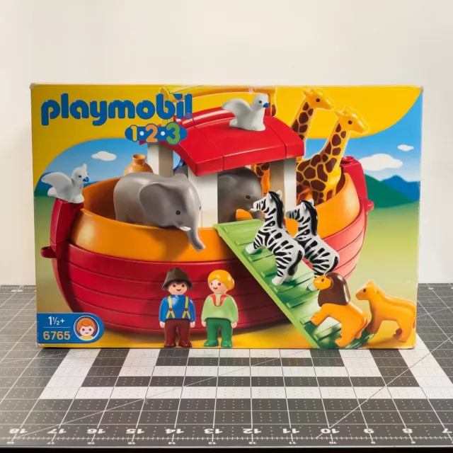 Playmobil 123 Starry Night Train Set Tracks Figures 6880 Vintage 1990  Geobra Toy 
