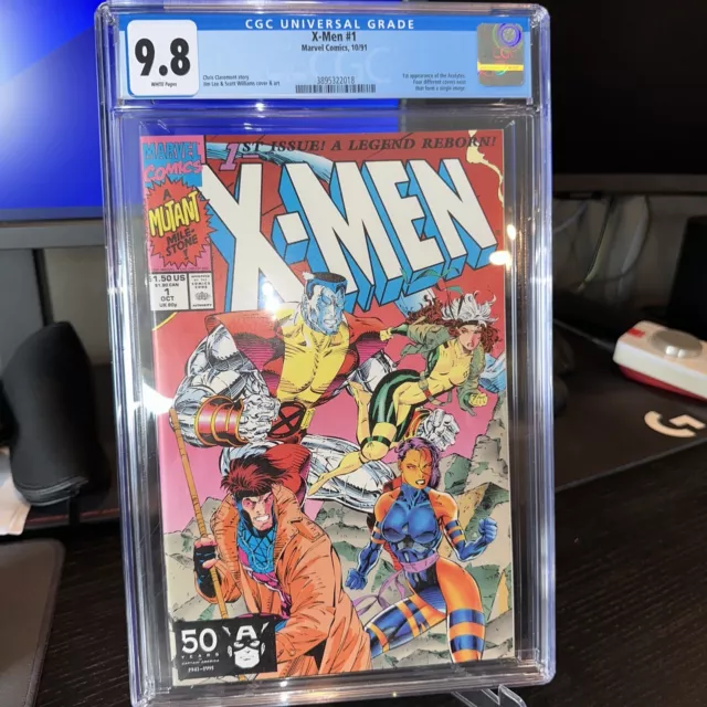 X-MEN #1 CGC 9.8 Colossus Gambit Rogue Cover