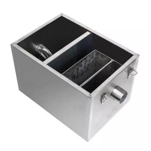 Grease Trap Interceptor Set Detachable Design For Restaurant Kitchen Wastewater 2