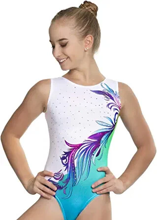 United All Around Gymnastics Leotards for Girls, Adult, Child, Toddler Turquoise