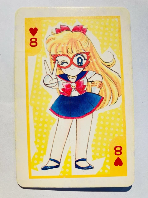 Serena 8 Sailor Moon Playing Card by Nakayoshi magazine From Japan 1992 F/S