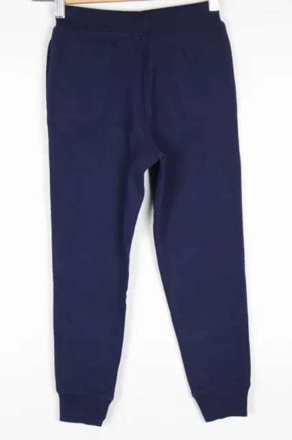 Polo Ralph Lauren Girls French Terry Jogger Pants Navy Blue / Pink Pony 2