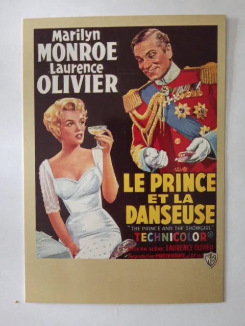 The Prince and the Dancer Marilyn Monroe L. Olivier Zreik 12 Movie Postcard