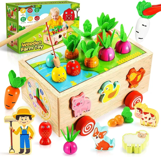 TOYZEY JEUX MONTESSORI 1 2 3 4 5 Ans, Jouet Enfant 1-5 Ans Cadeau