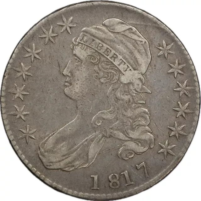 1817 50c Capped Bust Half Dollar - XF