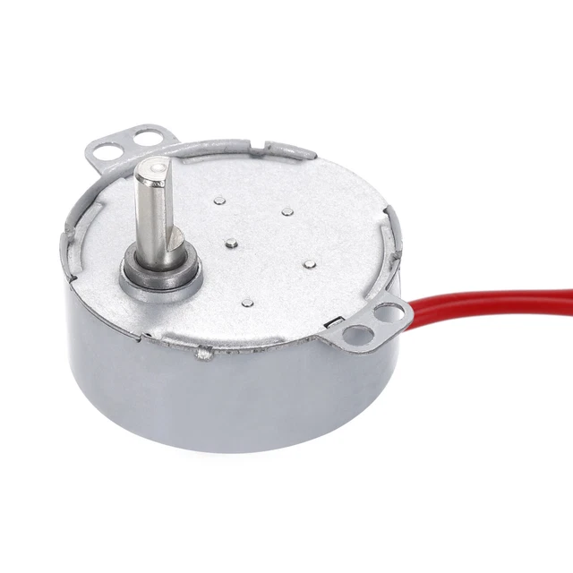 Motore Sincrono AC12V 2,5-3RPM 50-60Hz CCW/CW 4W Albero Motore Elettrico