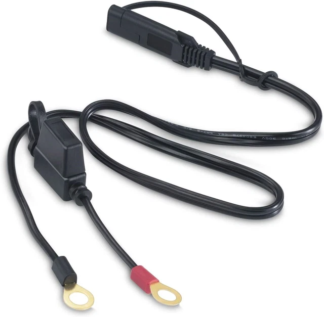 IMESTOU 2FT SAE Connector to O Ring Connectors Harness 2 Pin Plug Cable with SAE