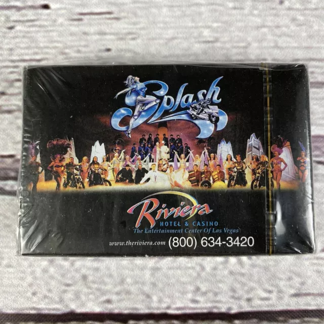 Playing Cards Souvenir Riviera Hotel & Casino Splash Show Sealed Deck