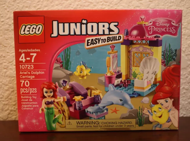 LEGO 10723 - Disney Princess Juniors - Ariel's Dolphin Carriage - 2016 - New NIB