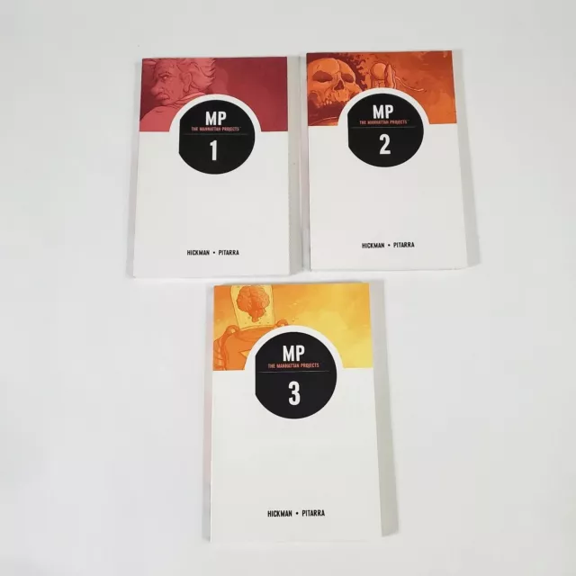 The Manhattan Projects Vol. 1 2 3 Softcover Trade Paperback Lot Image Comics TPB
