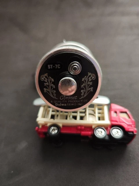 DAIWA CORONET ST-7C Vintage Double Axle Fishing Reel Old