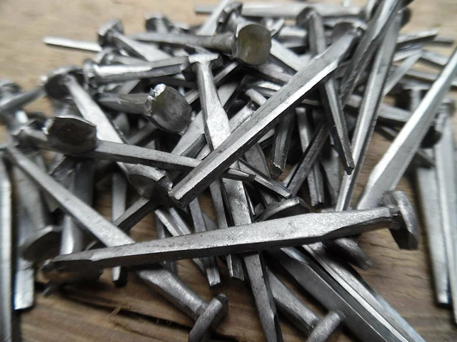 2" Fire Door Clinch Nails - Authentic Siding/Door Nails - Antique Style 2
