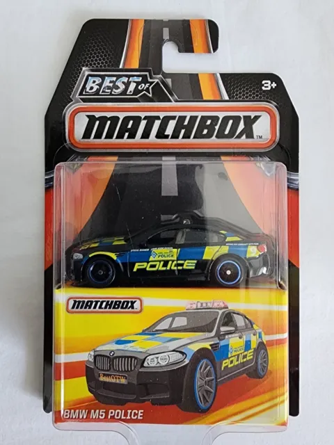 2017 Matchbox Best Of Matchbox BMW M5 Police - Real Riders