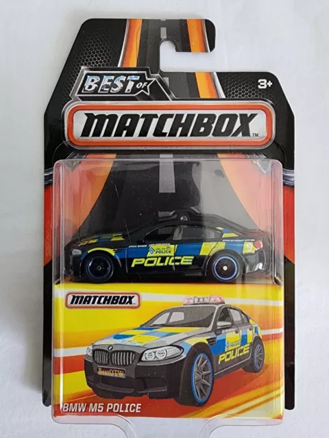 2017 Matchbox Best Of Matchbox BMW M5 Police - Real Riders