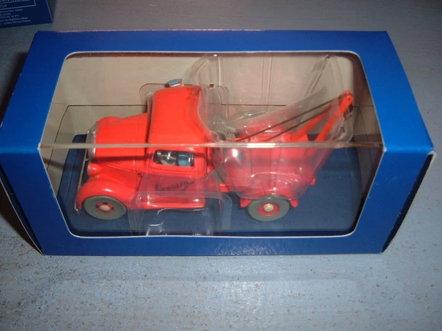 VOITURE TINTIN 1/24 LA DEPANNEUSE SIMOUN N 33 EDITIONS MOULINSART