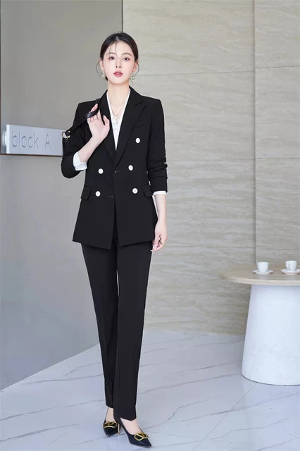 Veste De Bureau/travail Femme NEXT Gris à Rayures - Taille 12, Occasion En Très Bon état
