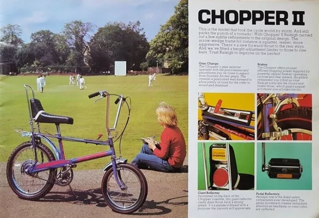 RALEIGH CHOPPER HALFORDS Xmas 1973 Advert 3.99 PicClick UK