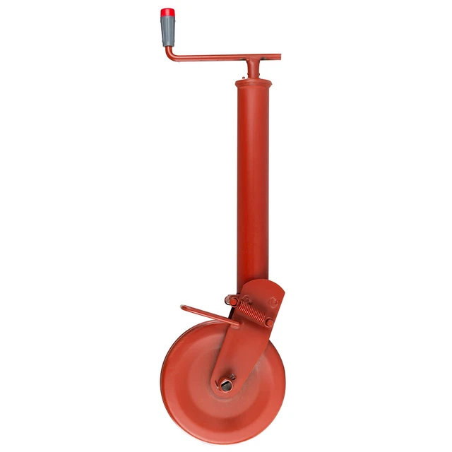 Stützrad mit Stahlblechrad 1500 kg Stützlast 300 mm Spindelhub Traktor Anhänger