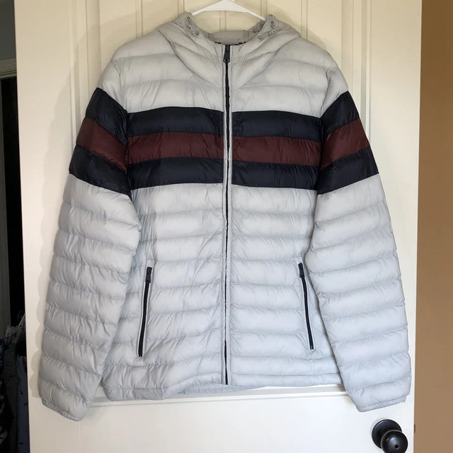 Tommy Hilfiger Quilted Lightweight Hooded Puffer Jacket, Men’s Size M, NWOT