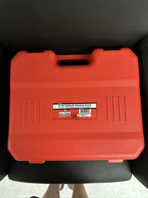 Eclipse 902-545 TuffPunch 15 Ton Hydraulic Knockout Punch