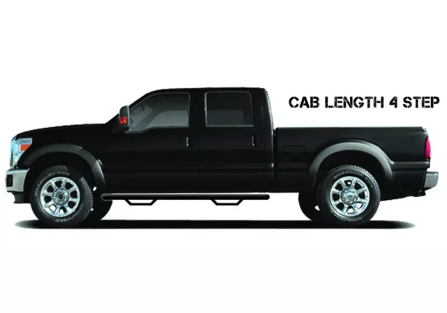 N-Fab F9773QC Cab Length Nerf Step Bar Fits 97-03 F-150