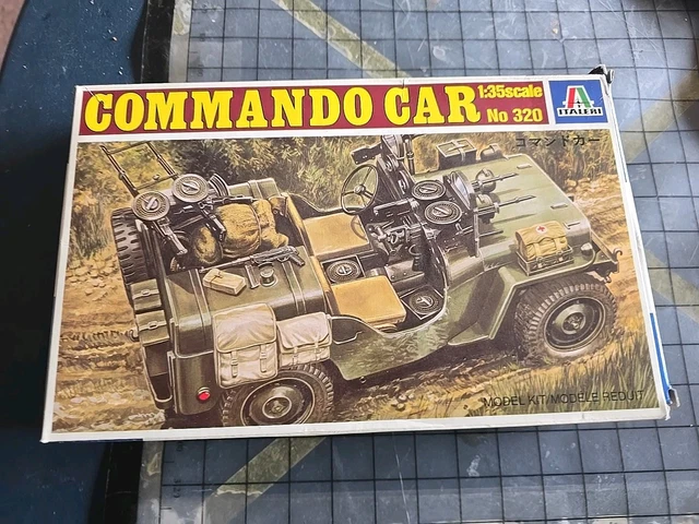 ITALERI COMMANDO CAR 1/35 Scale Model Kit £17.35 - PicClick UK