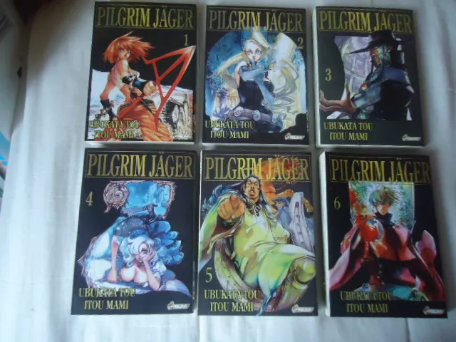 // NEUF LOT  ** Pilgrim Jager 6 Tomes 1 2 3 4 5 6 ASUKA MANGA VF INTEGRALE SERIE