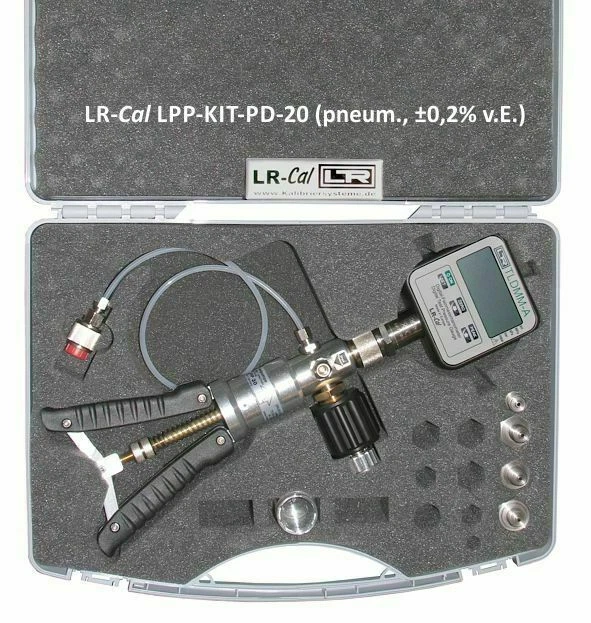 LRCAL LPP PD05 Digital Pneumatic Pressure Calibration Kit ±0.05