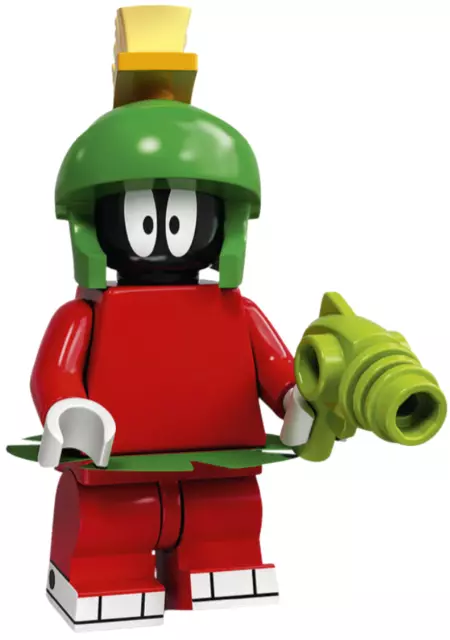 LEGO Marvin the Martian Looney Tunes Minifigure (71030) New Retired Collectible