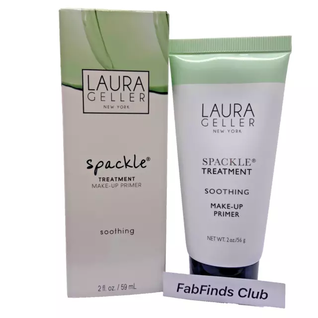 Laura Geller Spackle Treatment Soothing Makeup Primer Full Size 2oz New in box