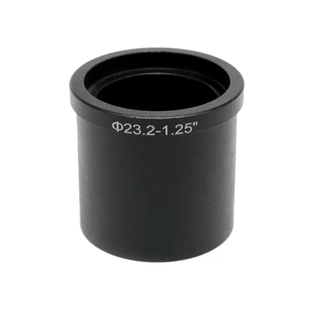 23.2mm to 1.25" Dia Adapter Ring for Microscope Eyepiece Astronomical Telescope